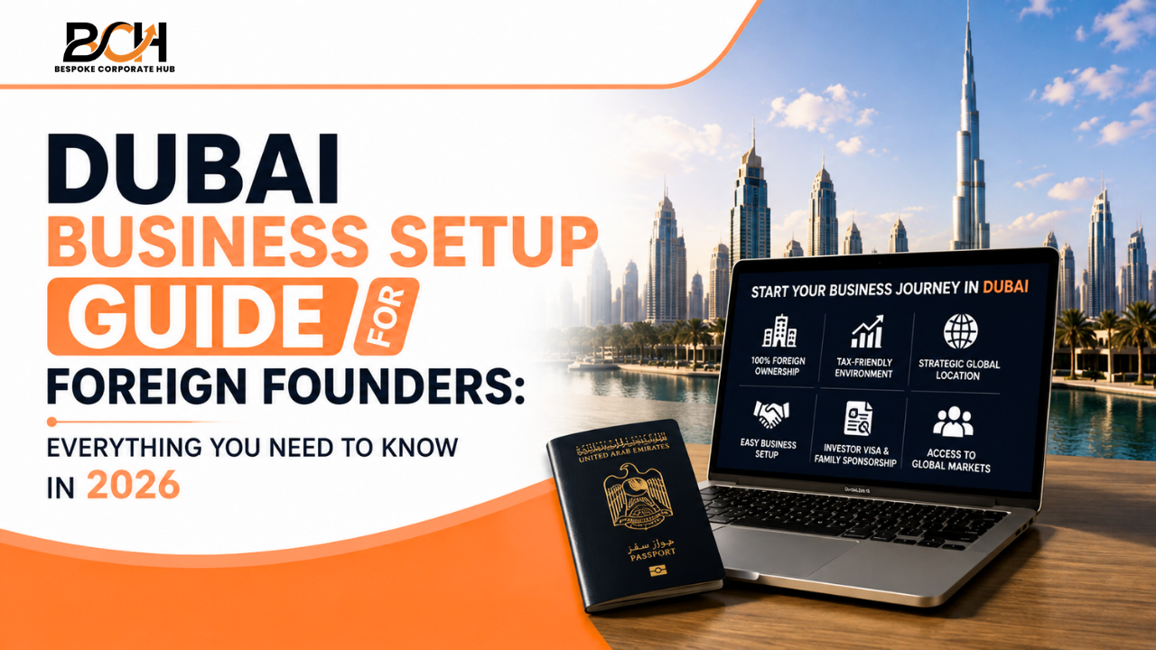 Dubai Business Setup Guide for Foreign Founders- Everything You Need to Know in 2026